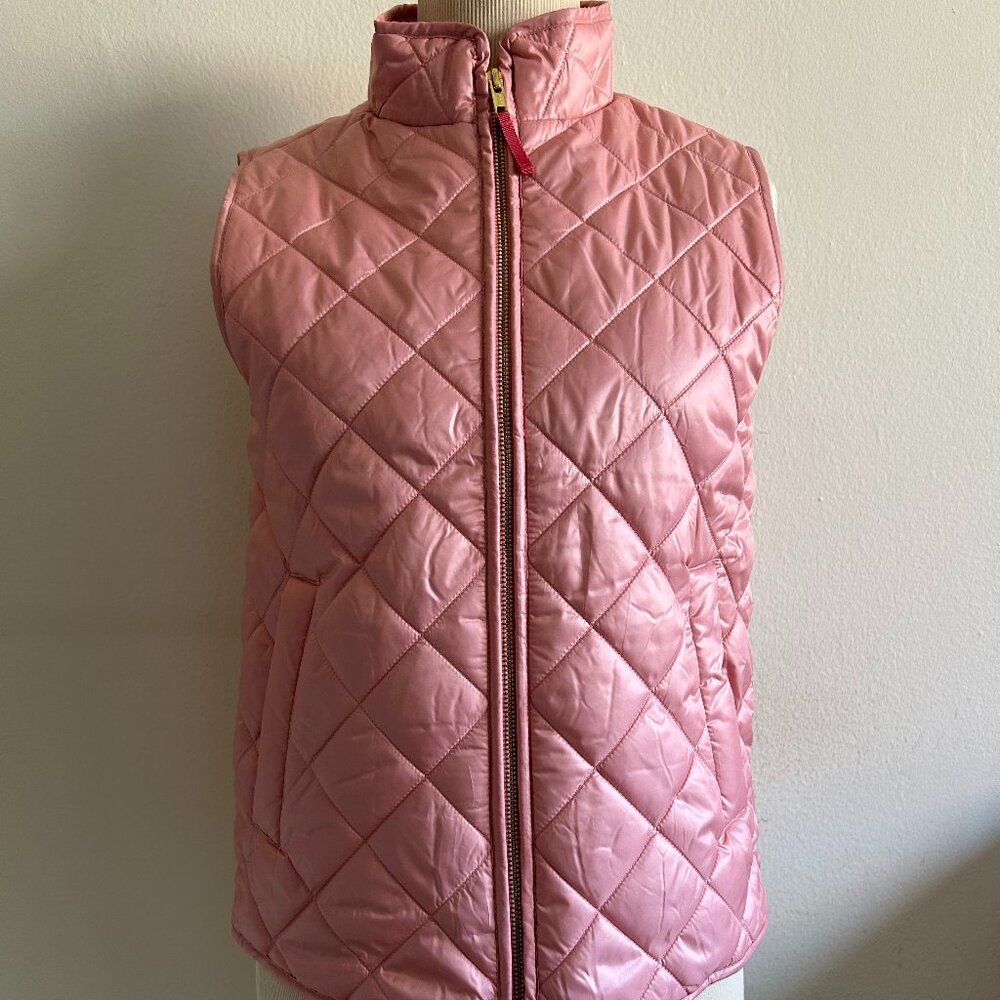 Pink Crewcuts (J.Crew) girl's puffer quilted Vest XL